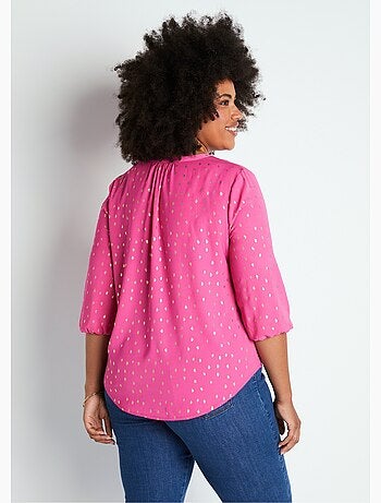 Túnica holgada de largo medio con mangas 3/4 - Afibel