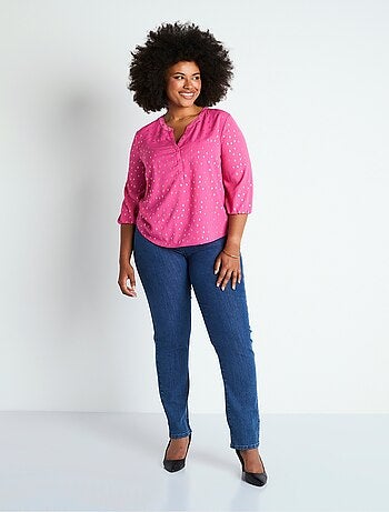 Túnica holgada de largo medio con mangas 3/4 - Afibel