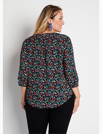 Túnica holgada de largo medio con mangas 3/4 - Afibel