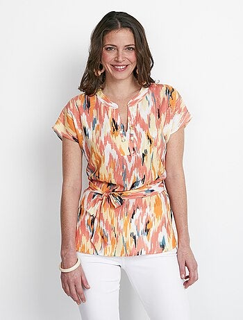 Túnica kimono de manga larga - Afibel