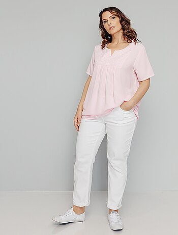 Túnica larga bohemia de seersucker - Afibel