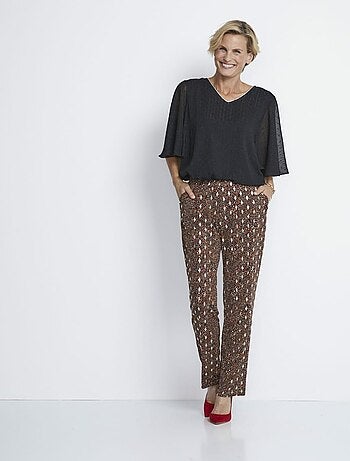 Túnica larga de velo de plumeti con mangas de mariposa - AFIBEL