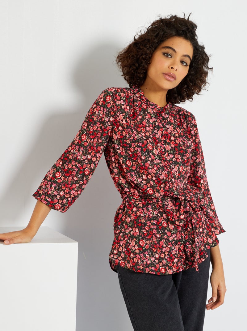 Túnica larga estampada ROSA - Kiabi
