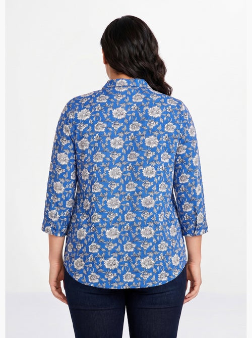 Túnica larga evasé floral - Afibel - Kiabi