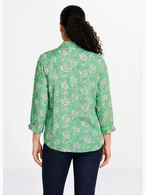 Túnica larga evasé floral - Afibel - Kiabi