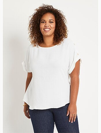 Túnica larga holgada con relieve - AFIBEL