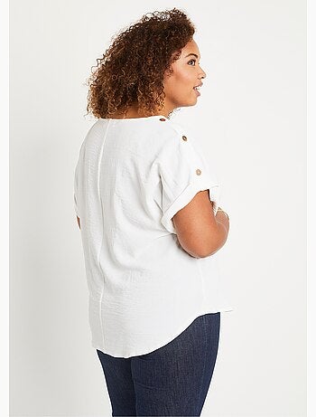 Túnica larga holgada con relieve - AFIBEL