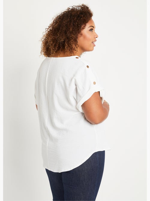 Túnica larga holgada con relieve - AFIBEL - Kiabi