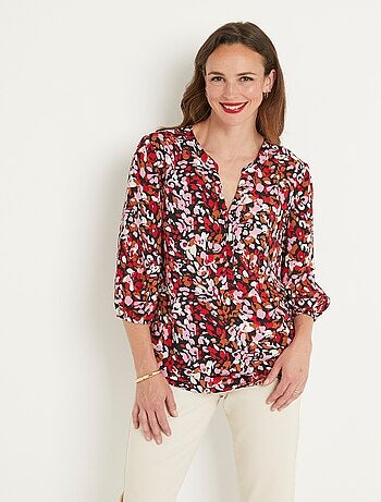 Túnica larga y holgada con botones - Afibel