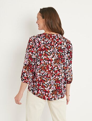 Túnica larga y holgada con botones - Afibel