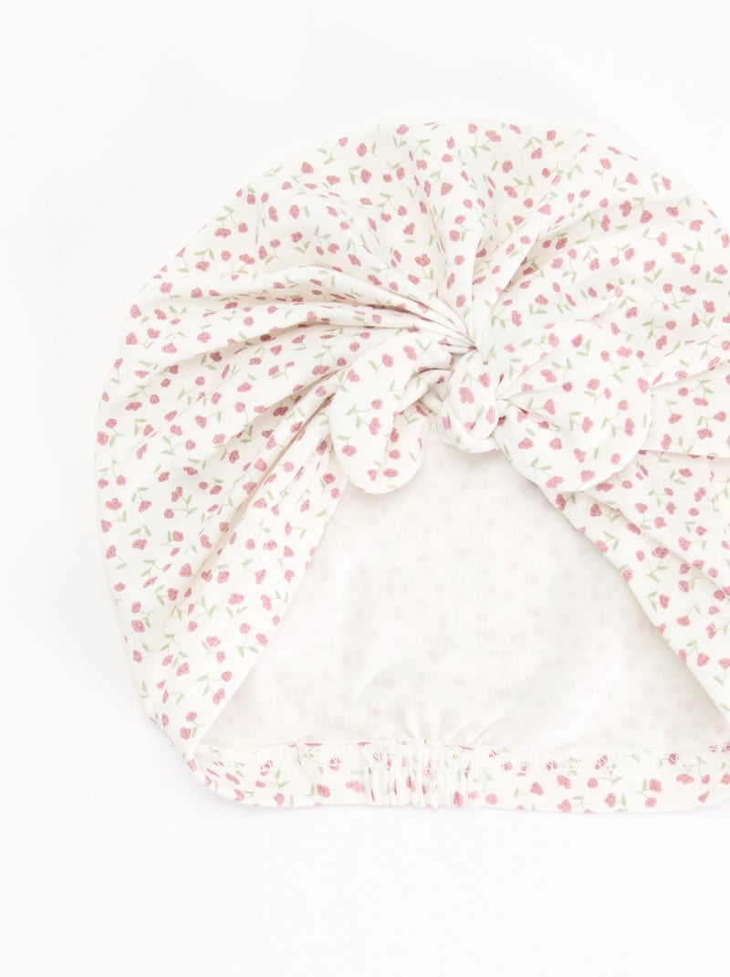 Turbante estampado Rosa - Kiabi