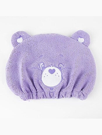 Turbante para el cabello infantil Bisounours de microfibra: secado rápido