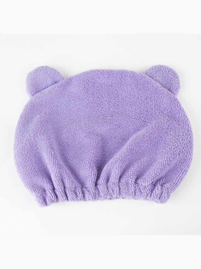 Turbante para el cabello infantil Bisounours de microfibra: secado rápido Multicolor - Kiabi