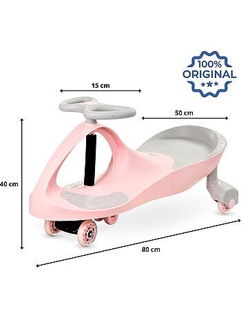TwistCar coche infantil sin pedales 3+ años, ruedas de goma, hasta 120 kg, juguete innovador