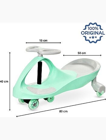TwistCar coche infantil sin pedales movimiento torsion 3+ anos 120kg CE