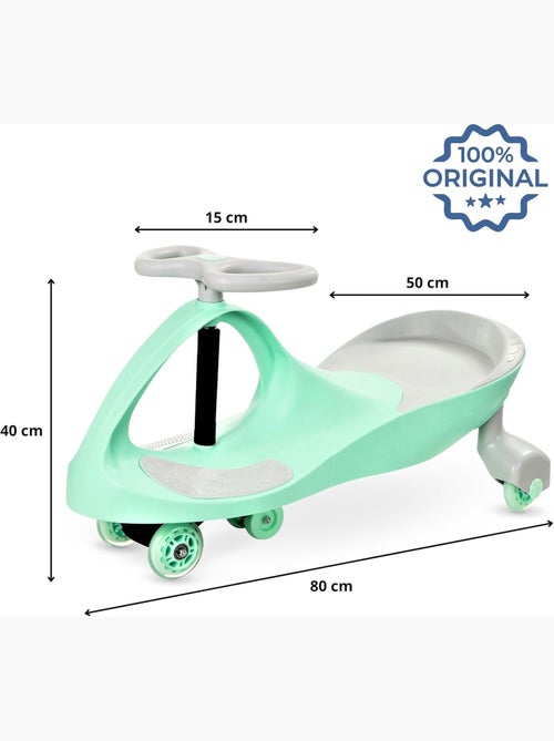 TwistCar coche infantil sin pedales movimiento torsion 3+ anos 120kg CE - Kiabi TwistCar coche infantil sin pedales movimiento torsion 3+ anos 120kg CE - Kiabi