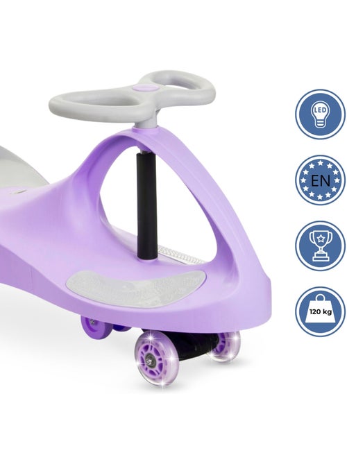 TwistCar Pastelove coche infantil sin pedales con ruedas luminosas y movimiento por volante - Kiabi TwistCar Pastelove coche infantil sin pedales con ruedas luminosas y movimiento por volante - Kiabi