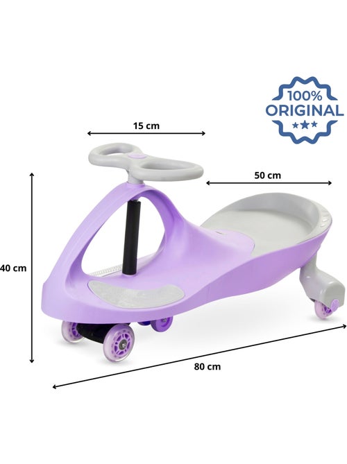 TwistCar Pastelove coche infantil sin pedales con ruedas luminosas y movimiento por volante - Kiabi TwistCar Pastelove coche infantil sin pedales con ruedas luminosas y movimiento por volante - Kiabi