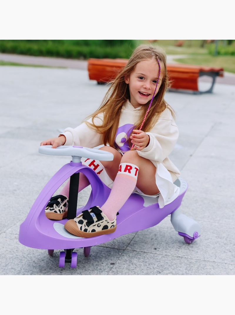 TwistCar Pastelove coche infantil sin pedales con ruedas luminosas y movimiento por volante Violeta - Kiabi