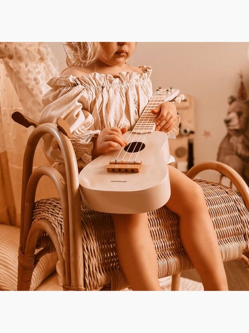 Ukulele madera infantil guitarra 4 cuerdas 52cm juguete musical mamabrum - Kiabi Ukulele madera infantil guitarra 4 cuerdas 52cm juguete musical mamabrum - Kiabi
