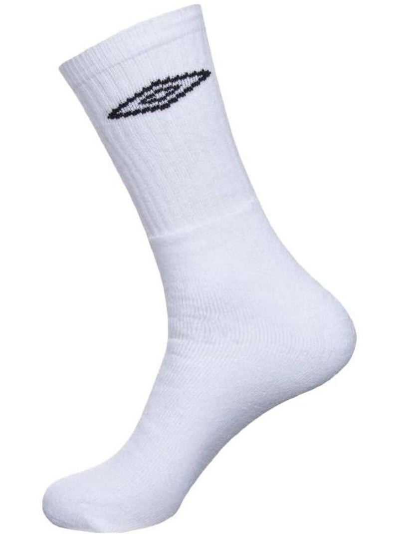 Umbro - Calcetines de tenis para hombre (6 pares) Blanco - Kiabi