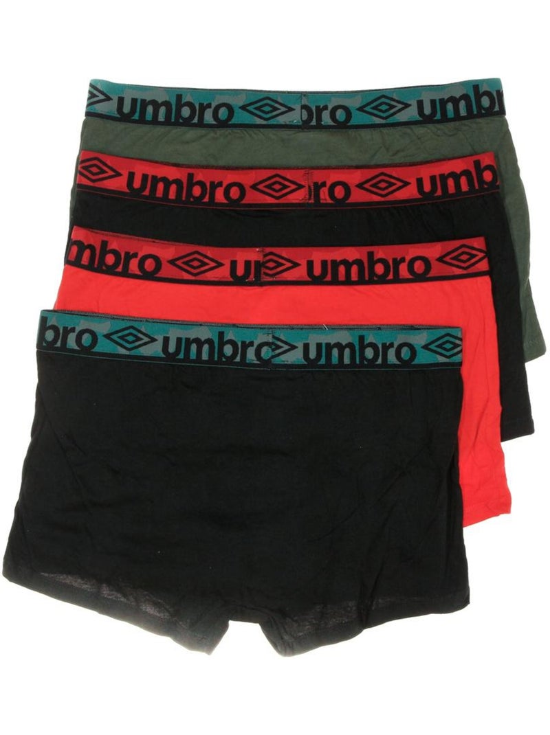 Umbro - Pack de 3 Bóxers para Hombre () Negro - Kiabi