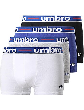 Umbro - pack de 4 bóxers para hombre