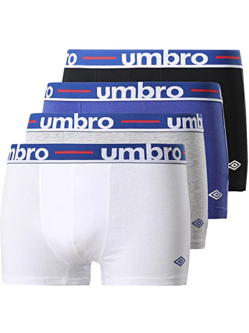 Umbro - pack de 4 bóxers para hombre () - Kiabi Umbro - pack de 4 bóxers para hombre () - Kiabi