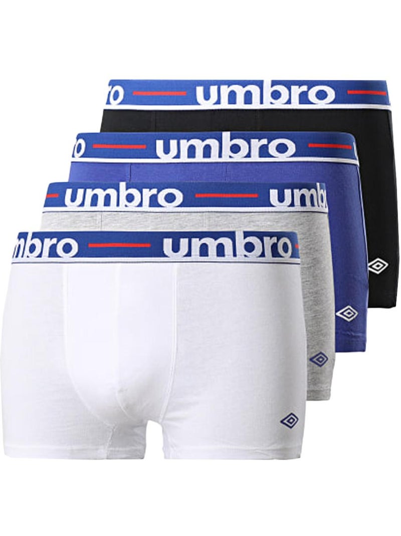 Umbro - pack de 4 bóxers para hombre () Negro - Kiabi