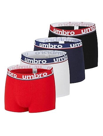 Umbro - Pack de 4 Bóxers para Hombre ()