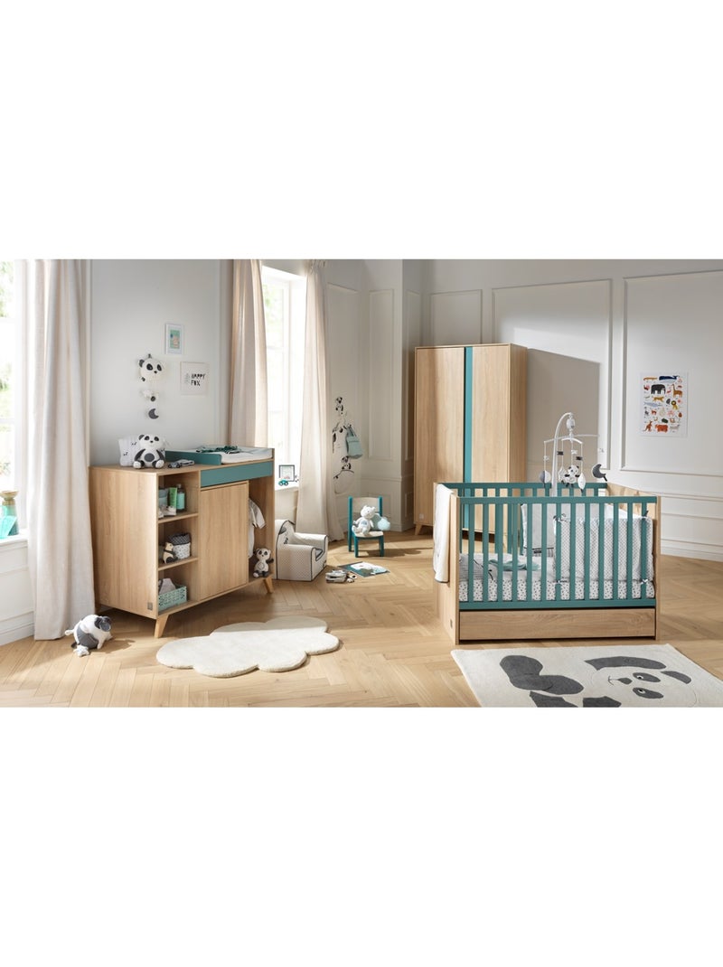 Un cambiador convertible en - SAUTHON Azul - Kiabi