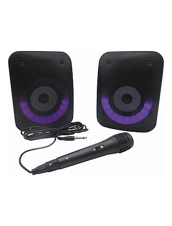 Un par de potentes altavoces bluetooth estéreo iparty