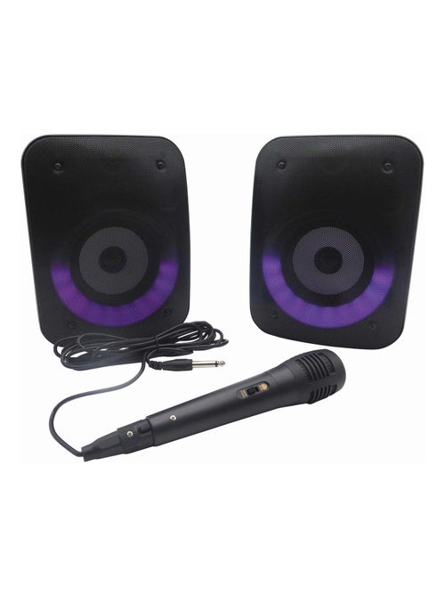 Un par de potentes altavoces Bluetooth est?reo iParty - Kiabi