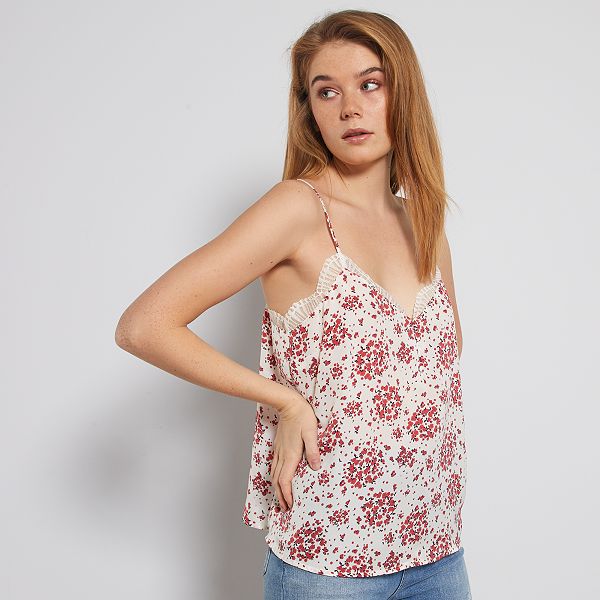 top lencero blanco