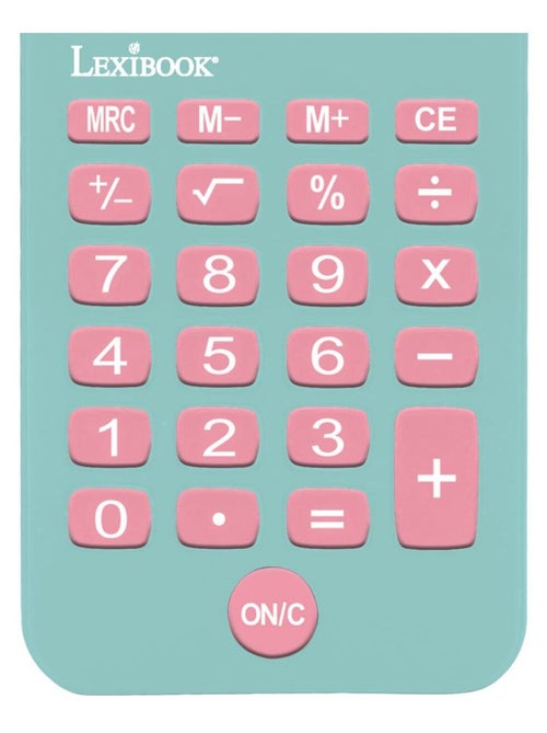 Unicornio Calculadora de bolsillo de 8 dígitos con funda protectora - Kiabi