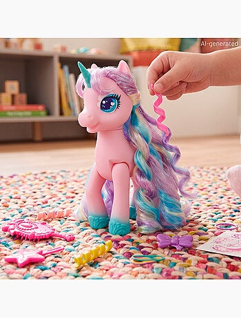 Unicornio fantasía con accesorios + 3 años dreameez