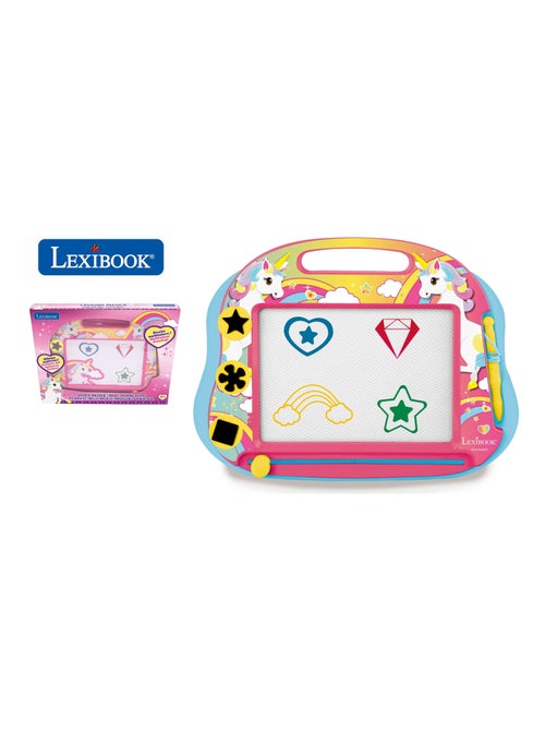 Unicornio magnético multicolor tablero de dibujo con accesorios formato a5 - Kiabi Unicornio magnético multicolor tablero de dibujo con accesorios formato a5 - Kiabi