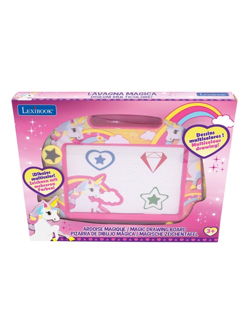 Unicornio magnético multicolor tablero de dibujo con accesorios formato a5 - Kiabi Unicornio magnético multicolor tablero de dibujo con accesorios formato a5 - Kiabi