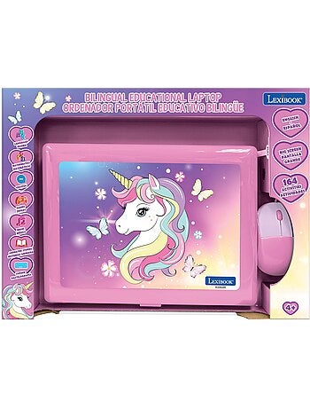 Unicornio puertoátil educativo bilingüe con 164 actividades (EN/ES)