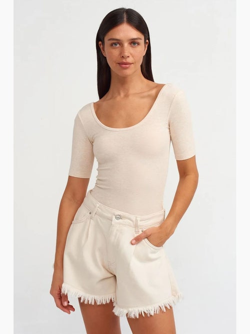Unitard slim fit de mezcla de algodón dilvin - Kiabi