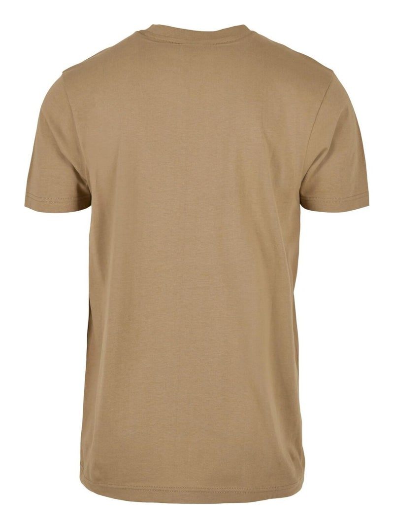 Urban Classics - Camiseta Basic Lisos para Hombre Caqui - Kiabi