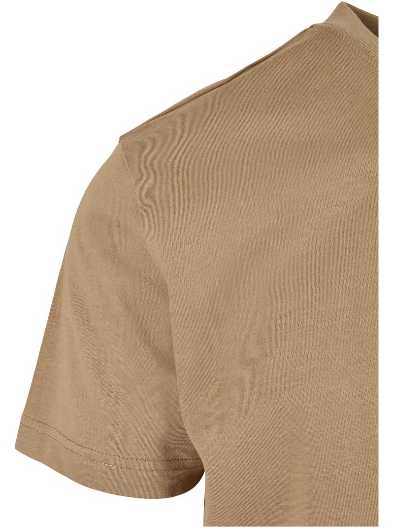 Urban Classics - Camiseta Basic Lisos para Hombre Marrón - Kiabi