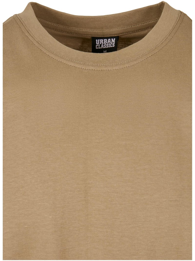 Urban Classics - Camiseta Basic Lisos para Hombre Marrón - Kiabi