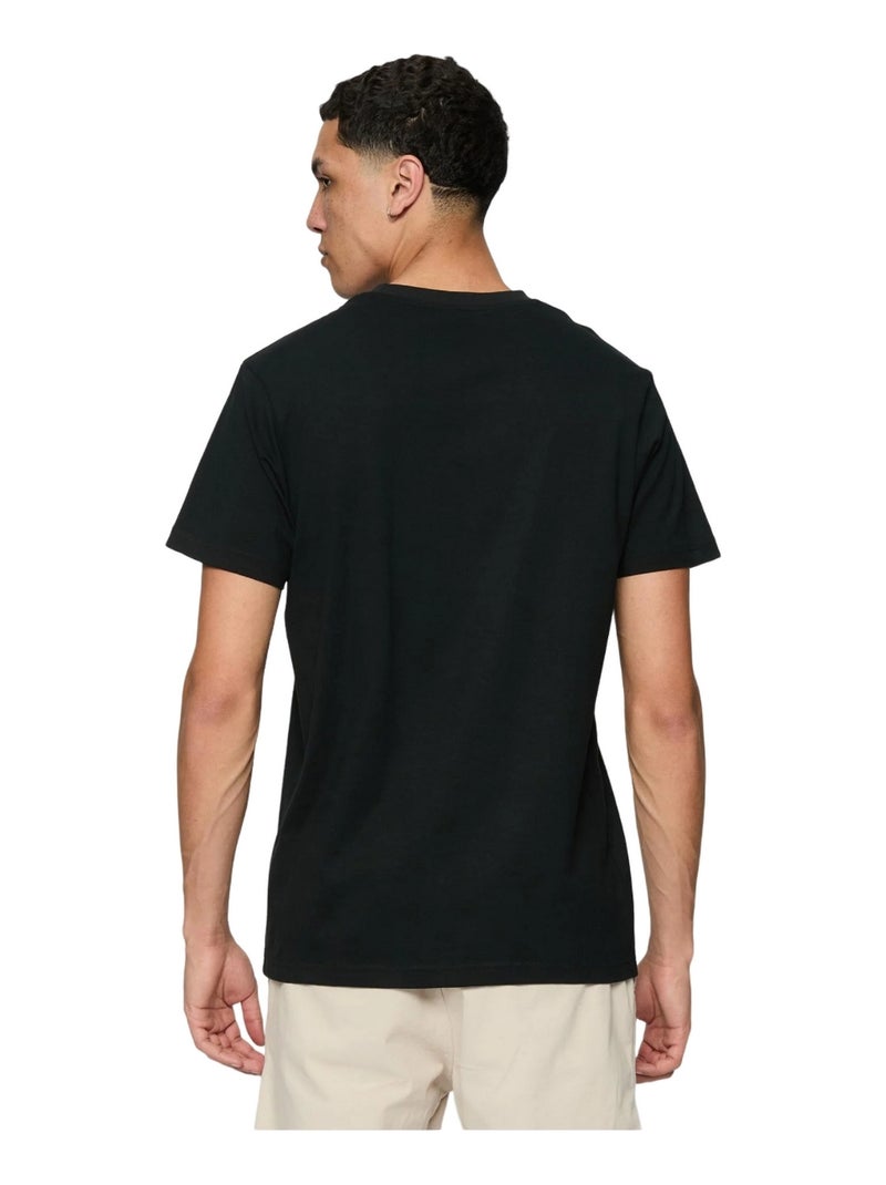 Urban Classics - Camiseta Basic para Hombre - Pack de 3 Blanco Negro - Kiabi