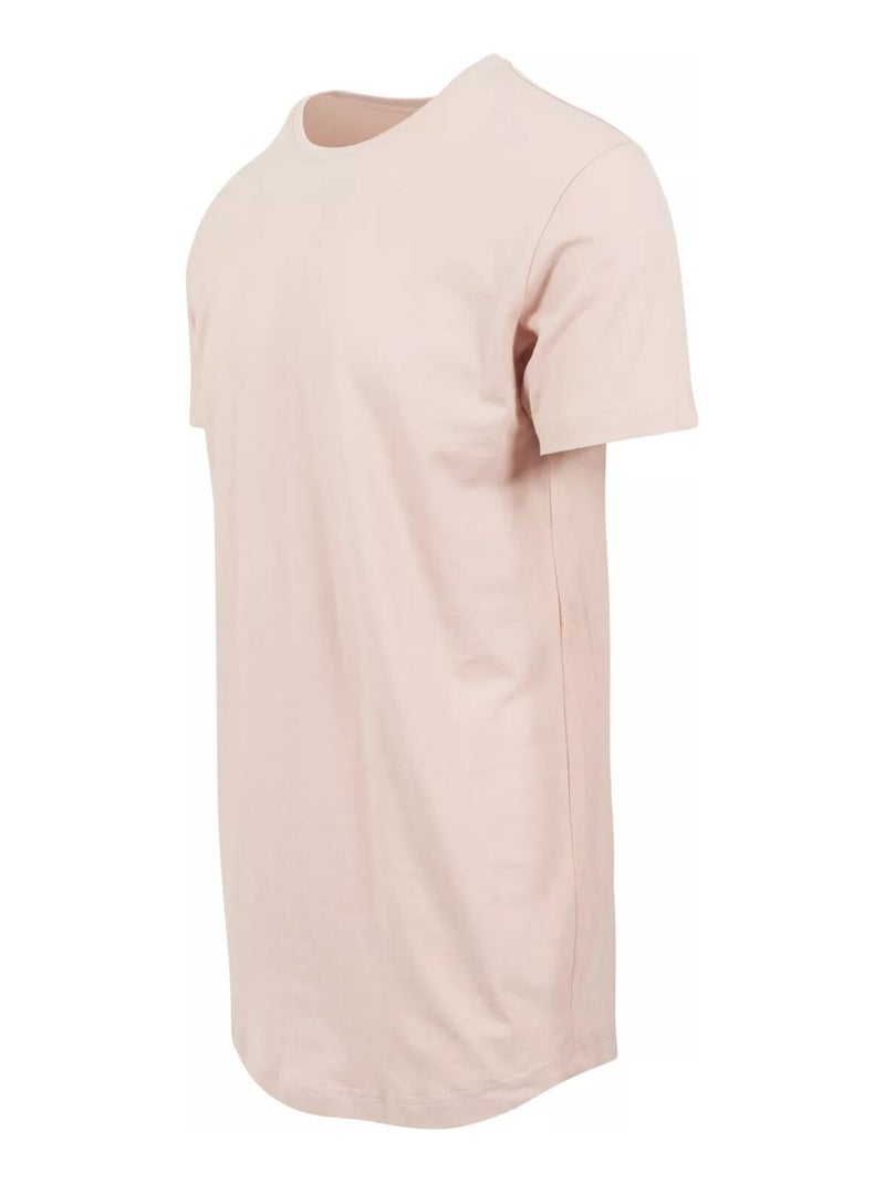 Urban Classics - Camiseta con Forma para Hombre Rosa claro - Kiabi