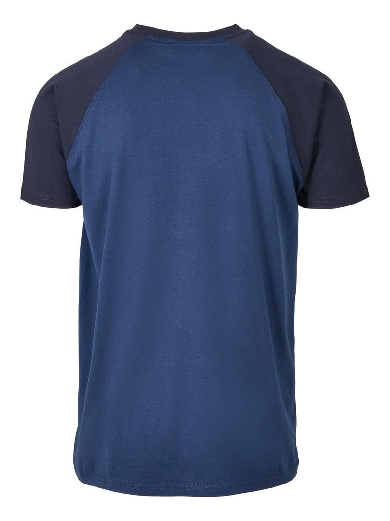Urban Classics - Camiseta Contraste Raglan para Hombre Azul oscuro - Kiabi