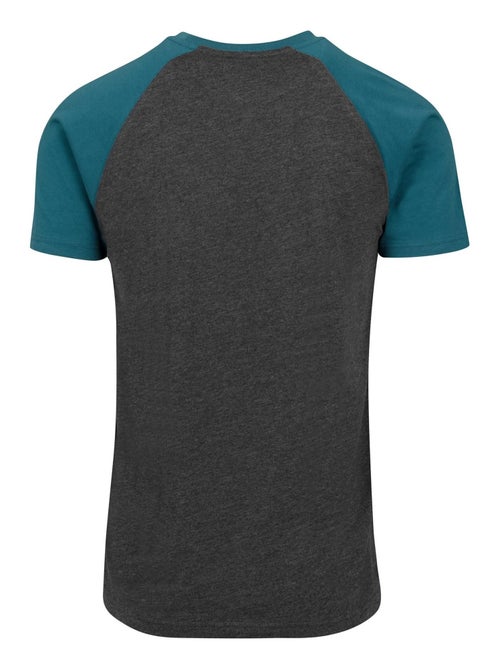 Urban Classics - Camiseta Contraste Raglan para Hombre - Kiabi Urban Classics - Camiseta Contraste Raglan para Hombre - Kiabi