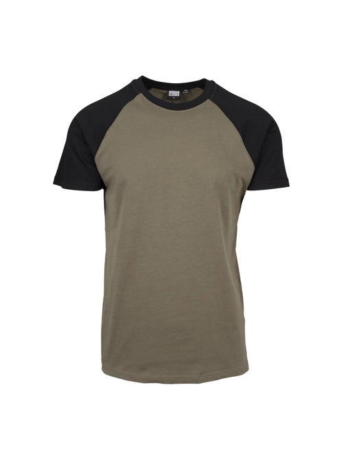 Urban Classics - Camiseta Contraste Raglan para Hombre - Kiabi
