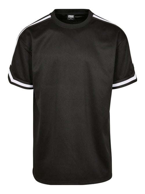 Urban Classics - Camiseta de Rayas de Malla para Hombre - Kiabi