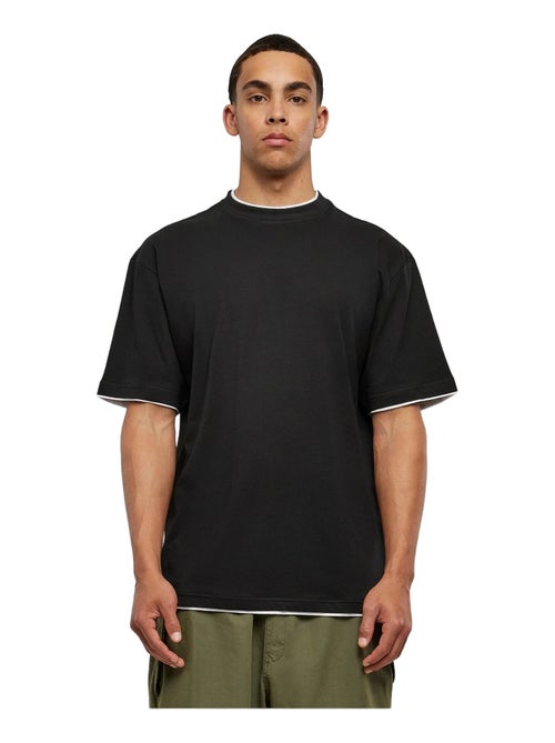 Urban Classics - Camiseta Detalle en Contraste para Hombre - Kiabi